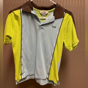 Retro Fox Boys Polo M/10/12 shortslve 3-button